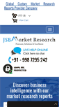 Mobile Screenshot of jsbmarketresearch.com